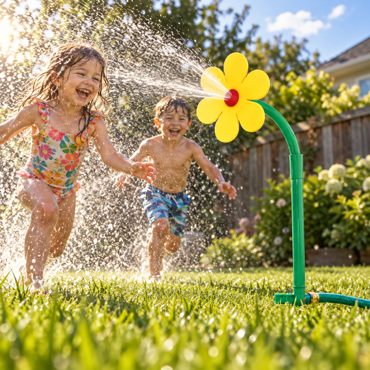 Dancing Flower Sprinkler