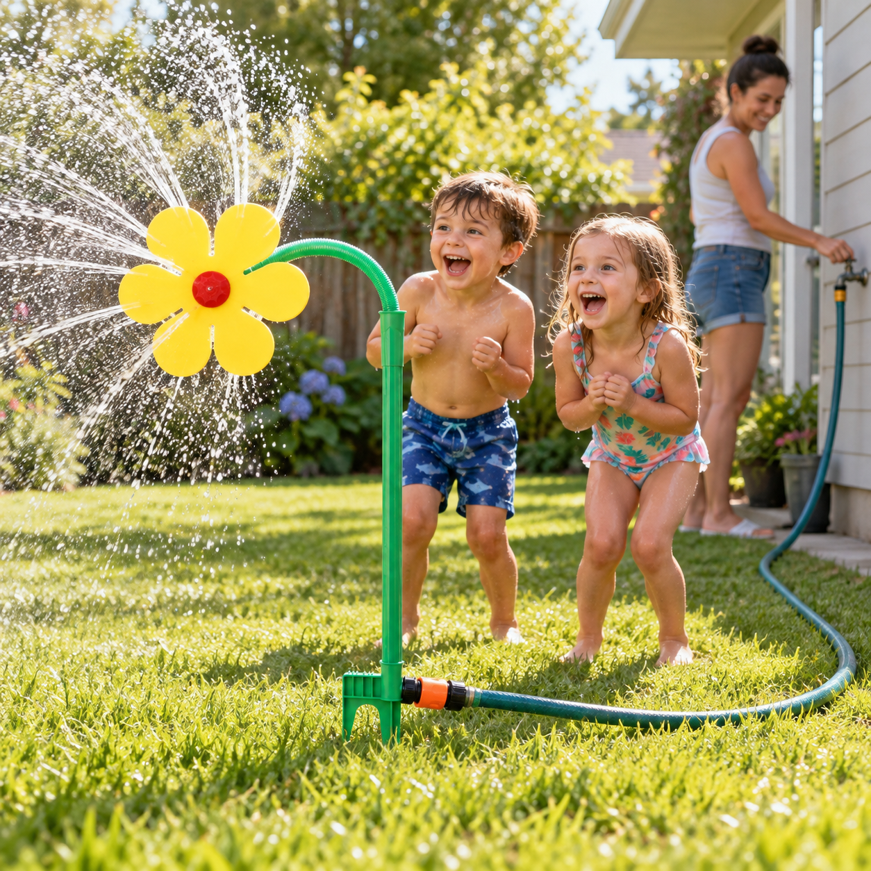 Dancing Flower Sprinkler