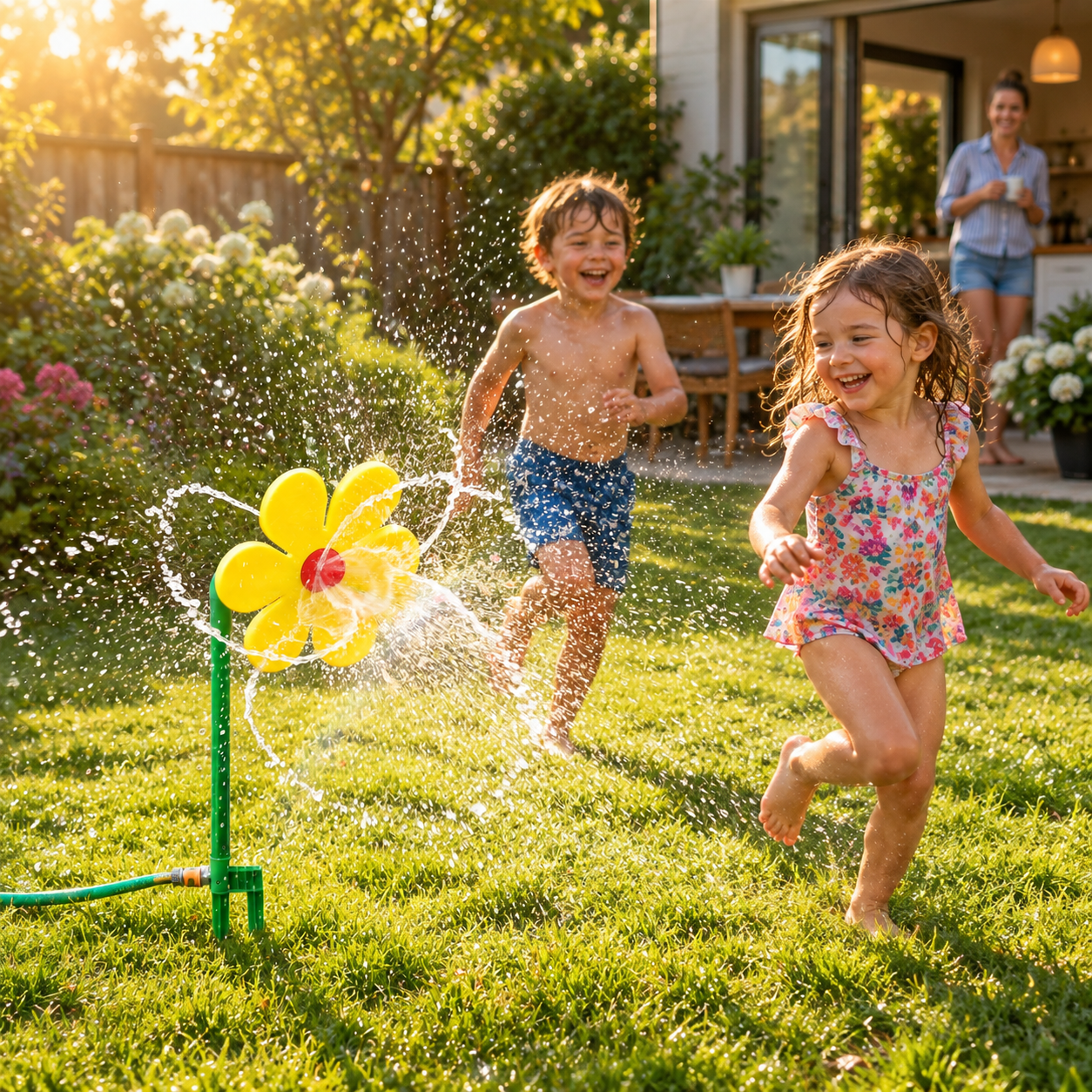 Dancing Flower Sprinkler